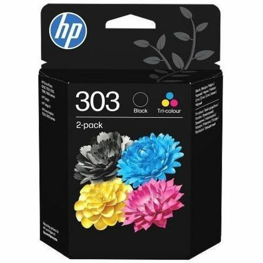 HP 303 Origineel Inkjet Inktcartridge - Combinatiepak - Zwart, Tri-color - 2 Pak