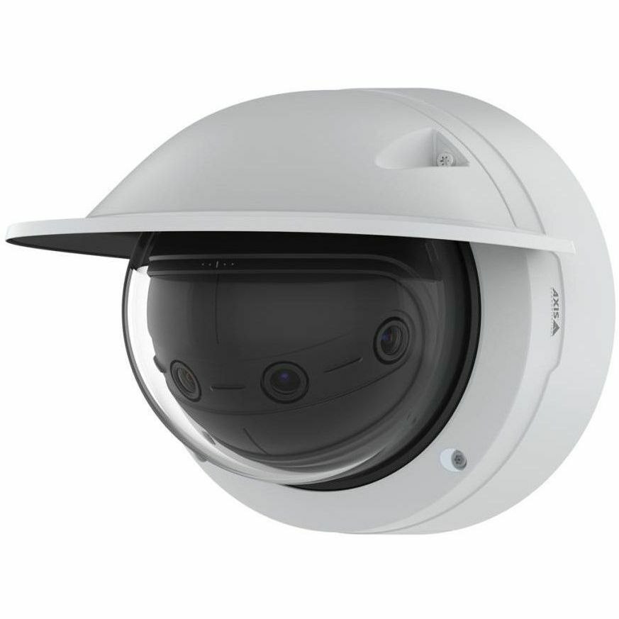 AXIS Panoramic P3827-PVE 7 Megapixel Network Camera - Color - Dome - White - TAA Compliant