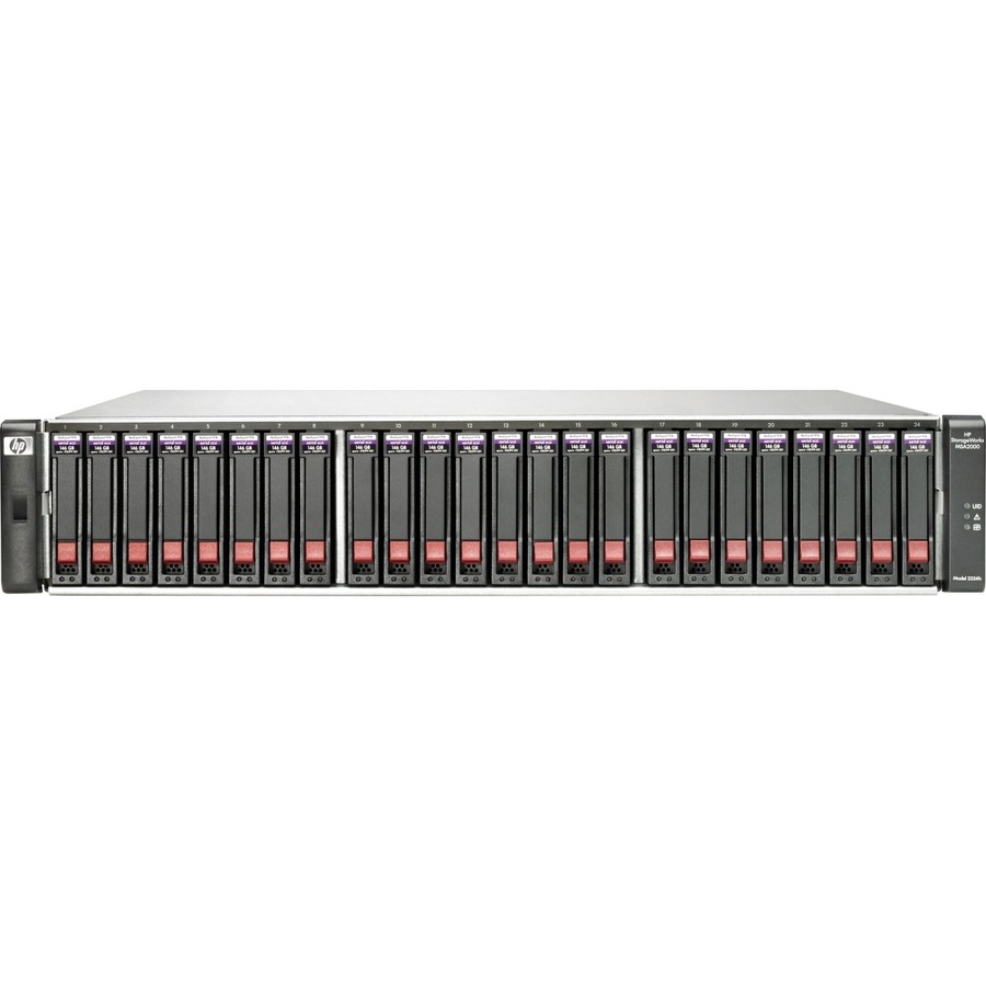 HPE StorageWorks 2312i 12 x Total Bays Hardeschijf-serie - 2U Monteerbaar in rek
