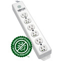 Eaton Tripp Lite Series Safe-IT Medical-Grade Power Strip, UL 1363, 6x Hospital-Grade Outlets, Antimicrobial, 1.5 ft. (0.45 m) Cord