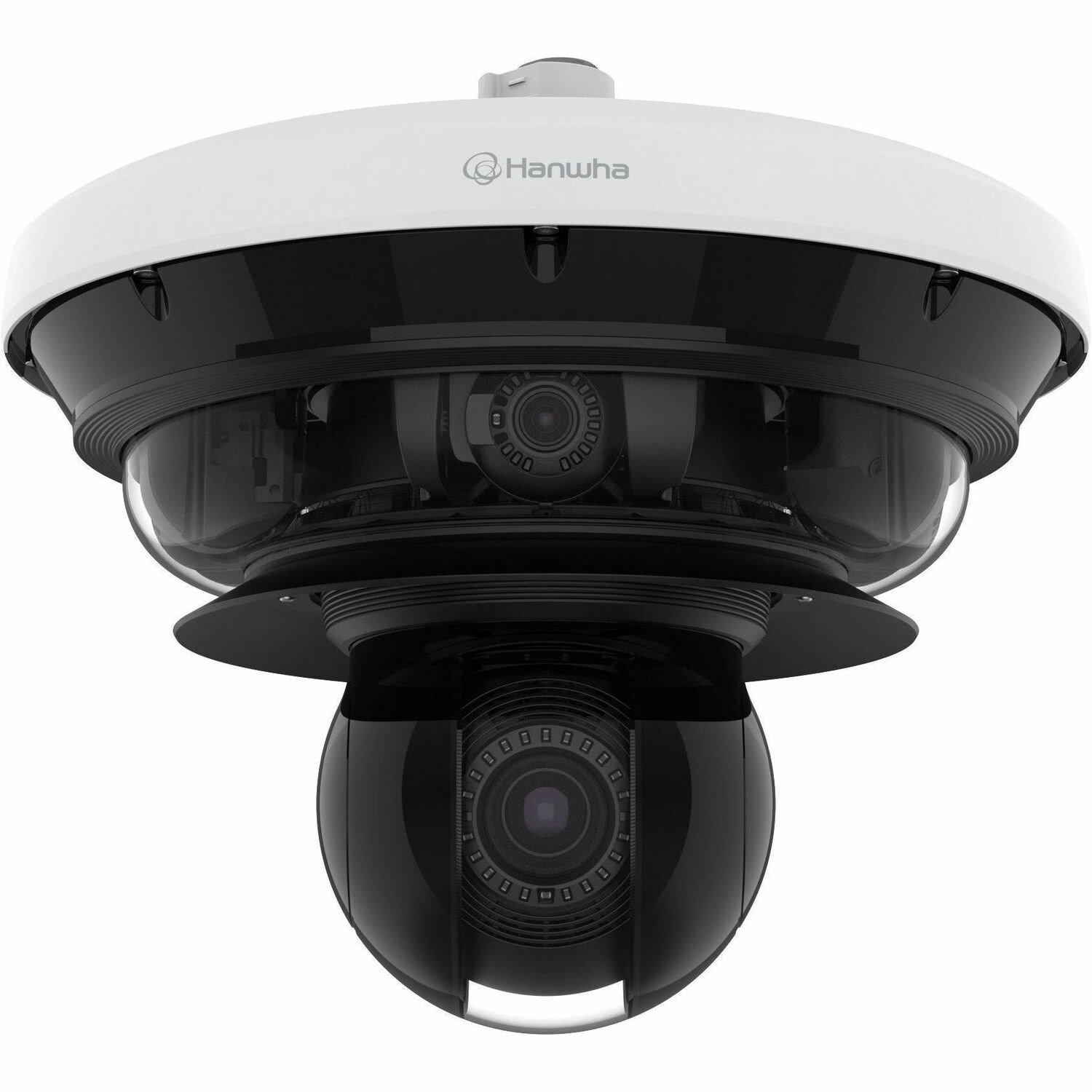 Wisenet PNM-C34404RQPZ 34 Megapixel Outdoor 4K Network Camera - Color - Dome - White