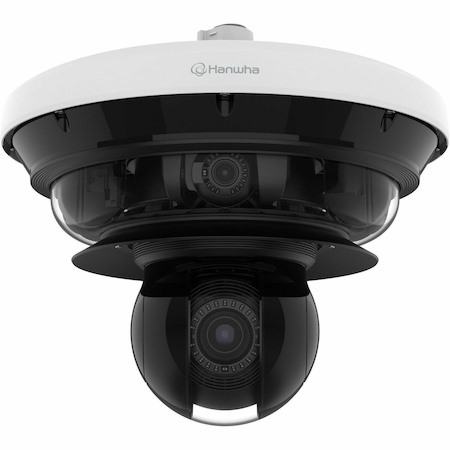 Wisenet PNM-C34404RQPZ 34 Megapixel Outdoor 4K Network Camera - Color - Dome - White