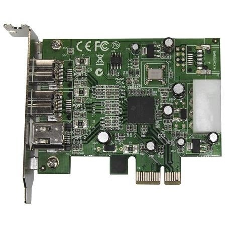 StarTech.com 3 Port 2b 1a LP 1394 PCI Express FireWire Card