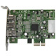StarTech.com 3 Port 2b 1a LP 1394 PCI Express FireWire Card