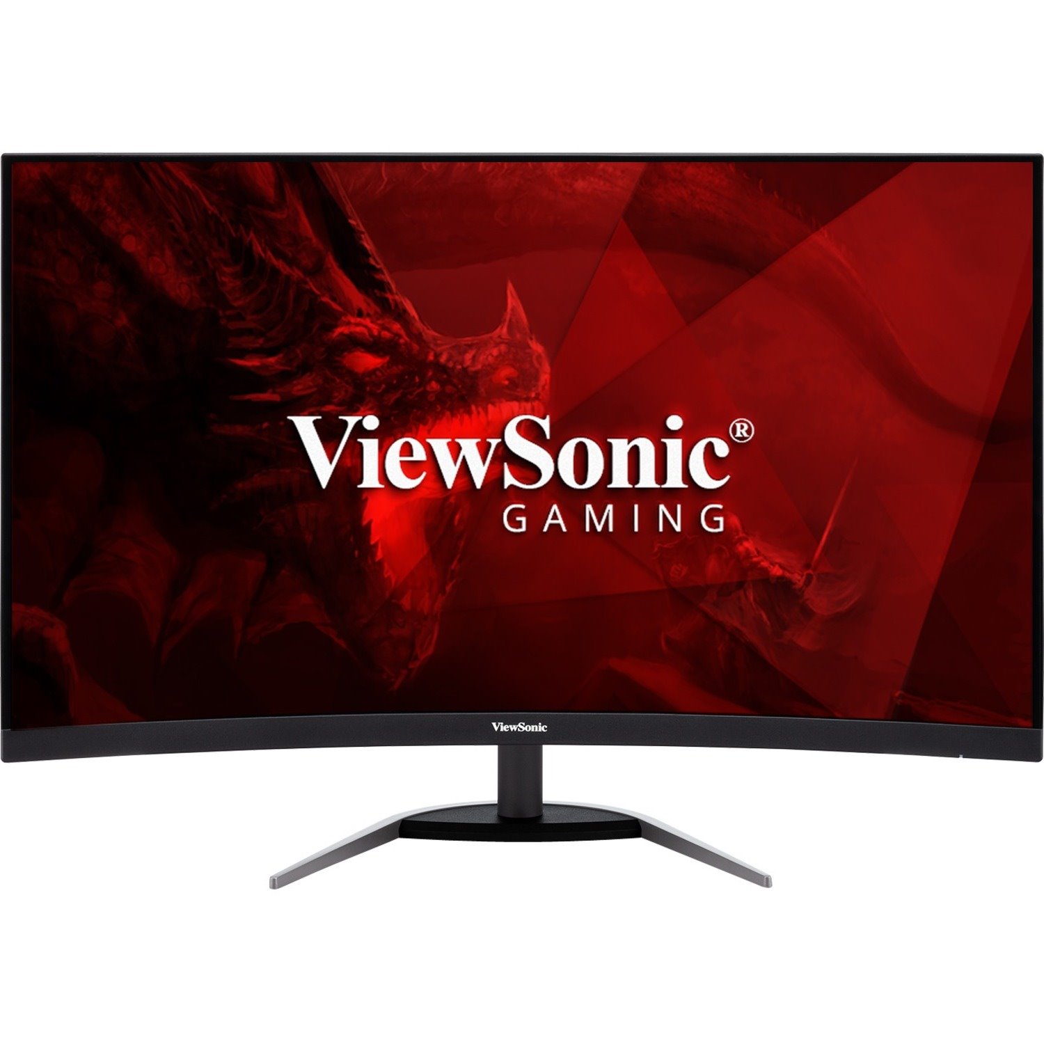 ViewSonic OMNI VX3268-2KPC-MHD 32 Inch Curved 1440p 1ms 144Hz Gaming Monitor with FreeSync Premium, Eye Care, HDMI and DisplayPort