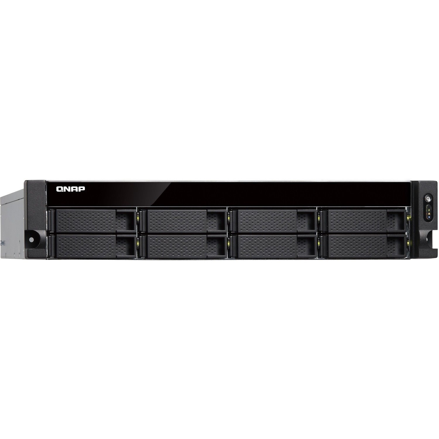 QNAP TS-883XU-RP-E2124-8G 16 x Total Bays SAN/NAS Storage System - 4 GB Flash Memory Capacity - Intel Xeon E-2124 Quad-core (4 Core) 3.30 GHz - 8 GB RAM - DDR4 SDRAM - 2U Rack-mountable