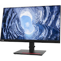 Lenovo ThinkVision T24h-20 24" Class WQHD LCD Monitor - 16:9 - Black