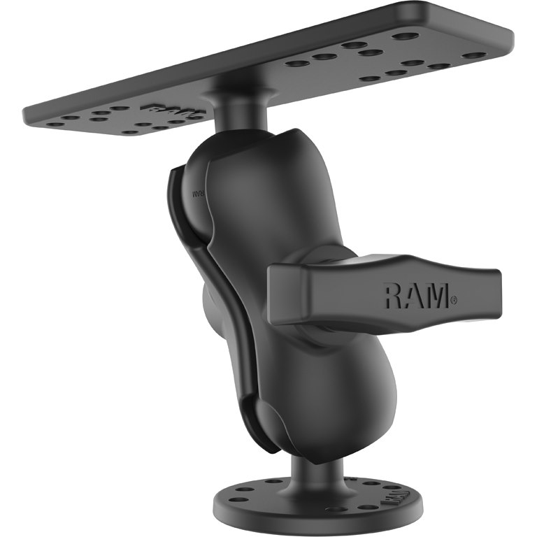 RAM Mounts Marine Mount for Mounting Bracket, GPS, Radio, Fishfinder