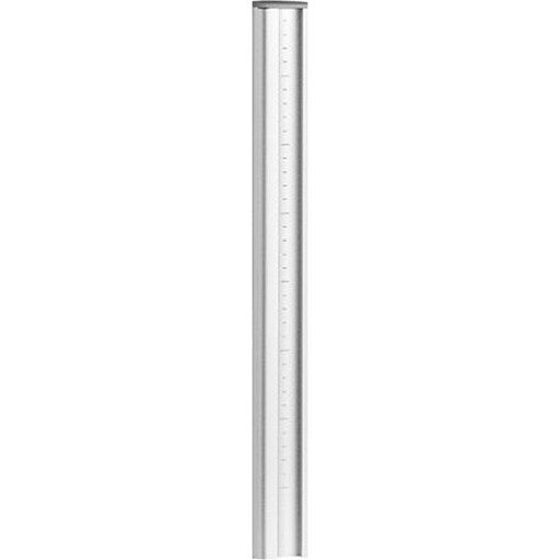 ATDEC 400MM POST SILVER COMPATIBLE WITH AMW- MODULAR MOUNTS 10YR WTY