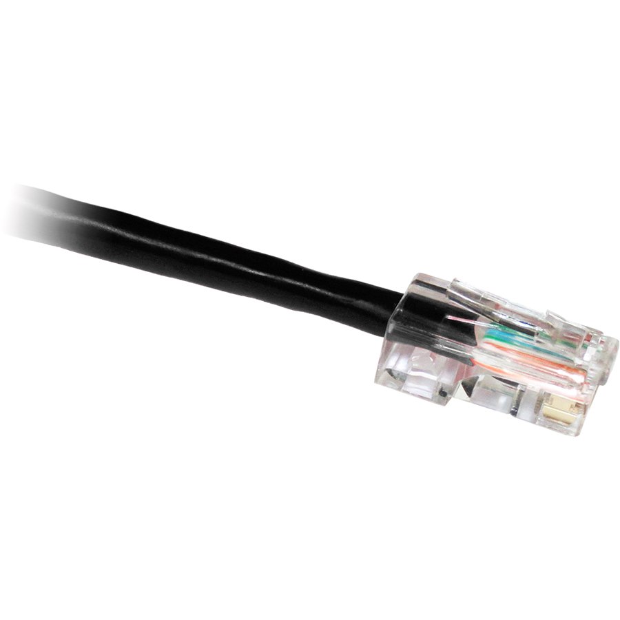 CP Technologies Cat5e 350MHz Patch Cable, Black, 10FT