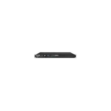 Eaton ATS Rack PDU 1U 1.44 kW 12A 110-125V 2 NEMA 5-15P Inputs 8 5-15R Outputs