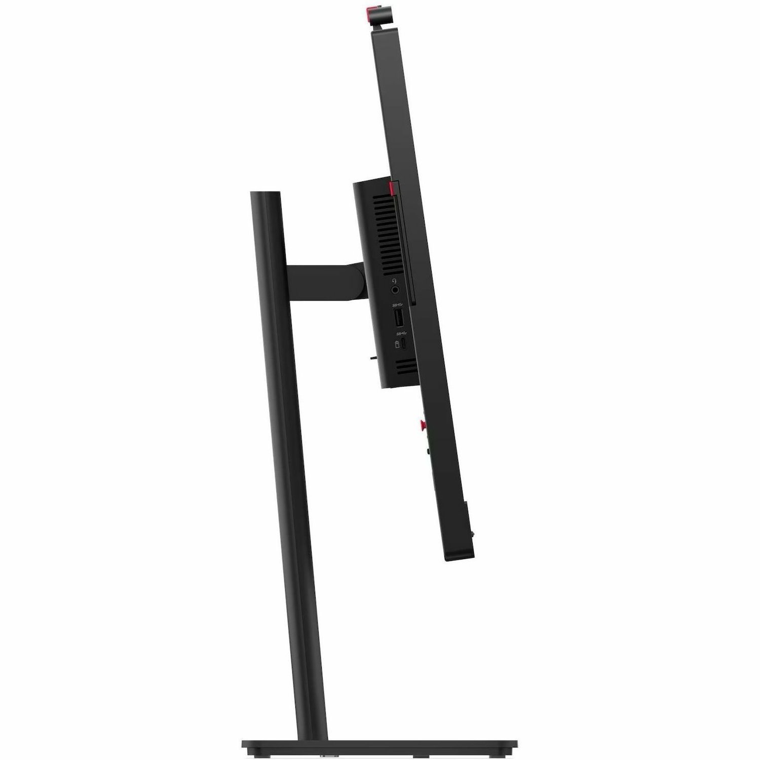 Lenovo ThinkVision T27QD-4v 27" Class Webcam WQHD LED Monitor - 16:9 - Eclipse Black