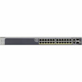 Netgear S3300 S3300-28X-PoE+ 28 Ports Manageable Ethernet Switch - Gigabit Ethernet, 10 Gigabit Ethernet - 1000Base-T, 10GBase-T, 10GBase-X