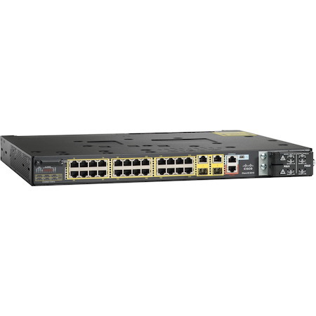 Cisco 3010 IE-3010-24TC 26 Ports Manageable Ethernet Switch - Fast Ethernet, Gigabit Ethernet - 10/100Base-TX, 10/100/1000Base-T, 1000Base-X - Refurbished
