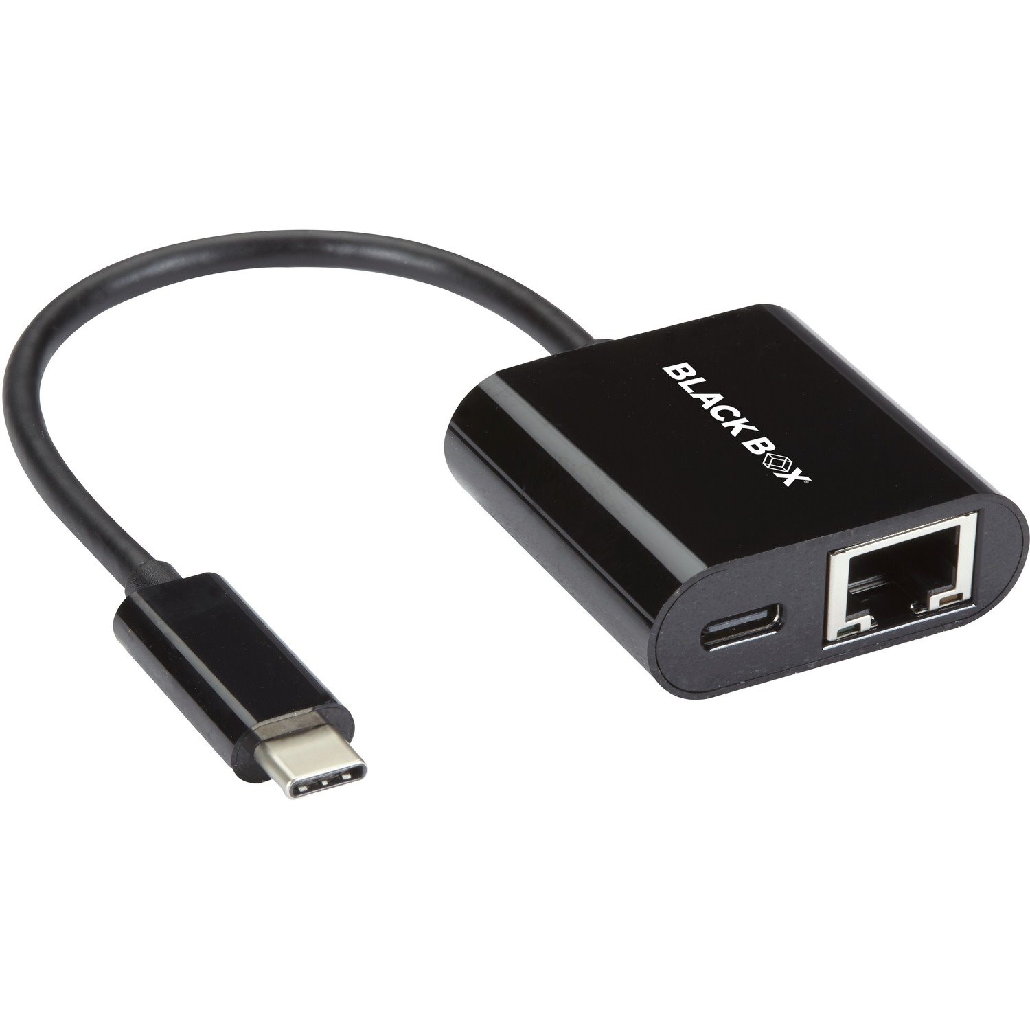 Black Box Gigabit Adapter Dongle - USB 3.1 Type C Male to RJ-45