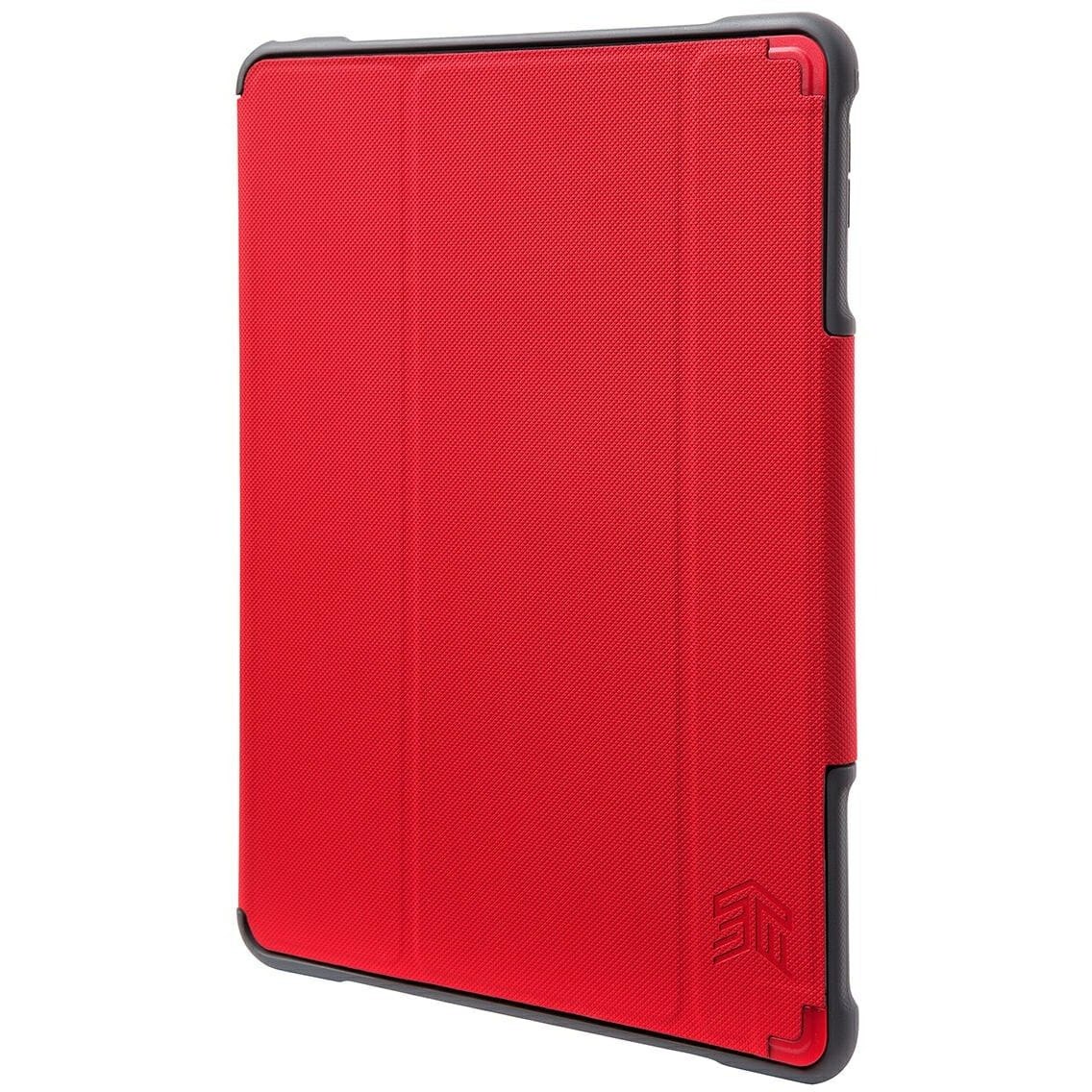 STM Goods Dux Plus Duo Carrying Case for 10.5" Apple iPad Air (3rd Generation), iPad Pro - Transparent, Red