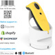 Socket Mobile SocketScan S740 Handheld Barcode Scanner - Wireless Connectivity - Yellow