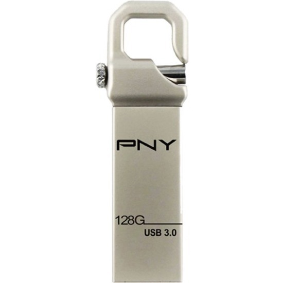 PNY Hook Attach‚ 3.0 - USB-flashstation - 128 GB - Usb 3.0
