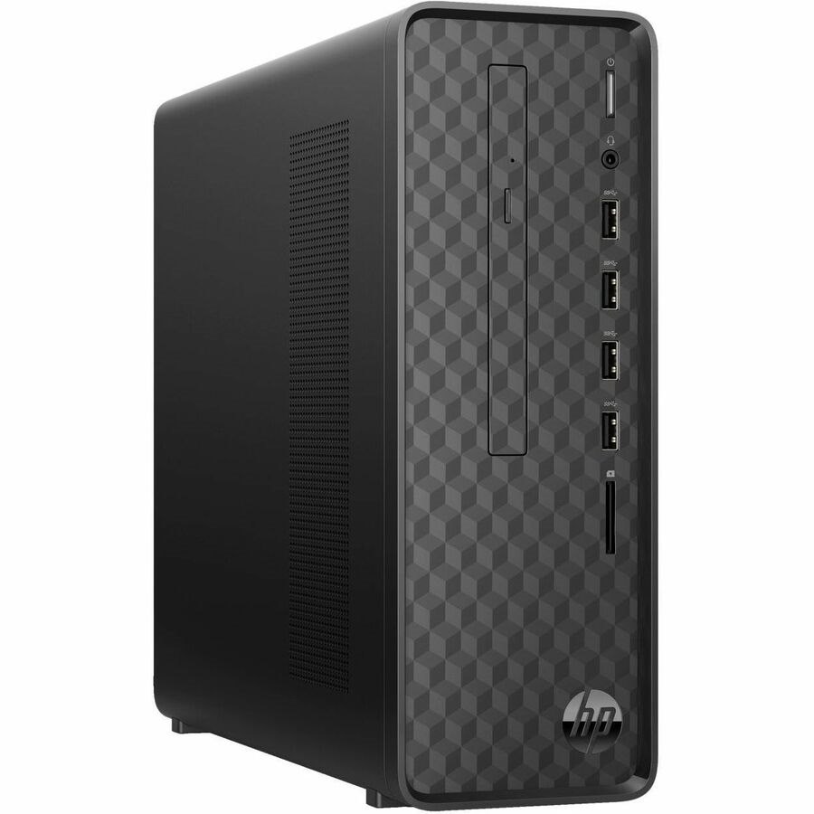 HP Slim S01-pf3000i S01-pF3000a Desktop Computer - Intel Core i5 13th Gen i5-13400 - 16 GB - 512 GB SSD - Slim PC - Dark Black