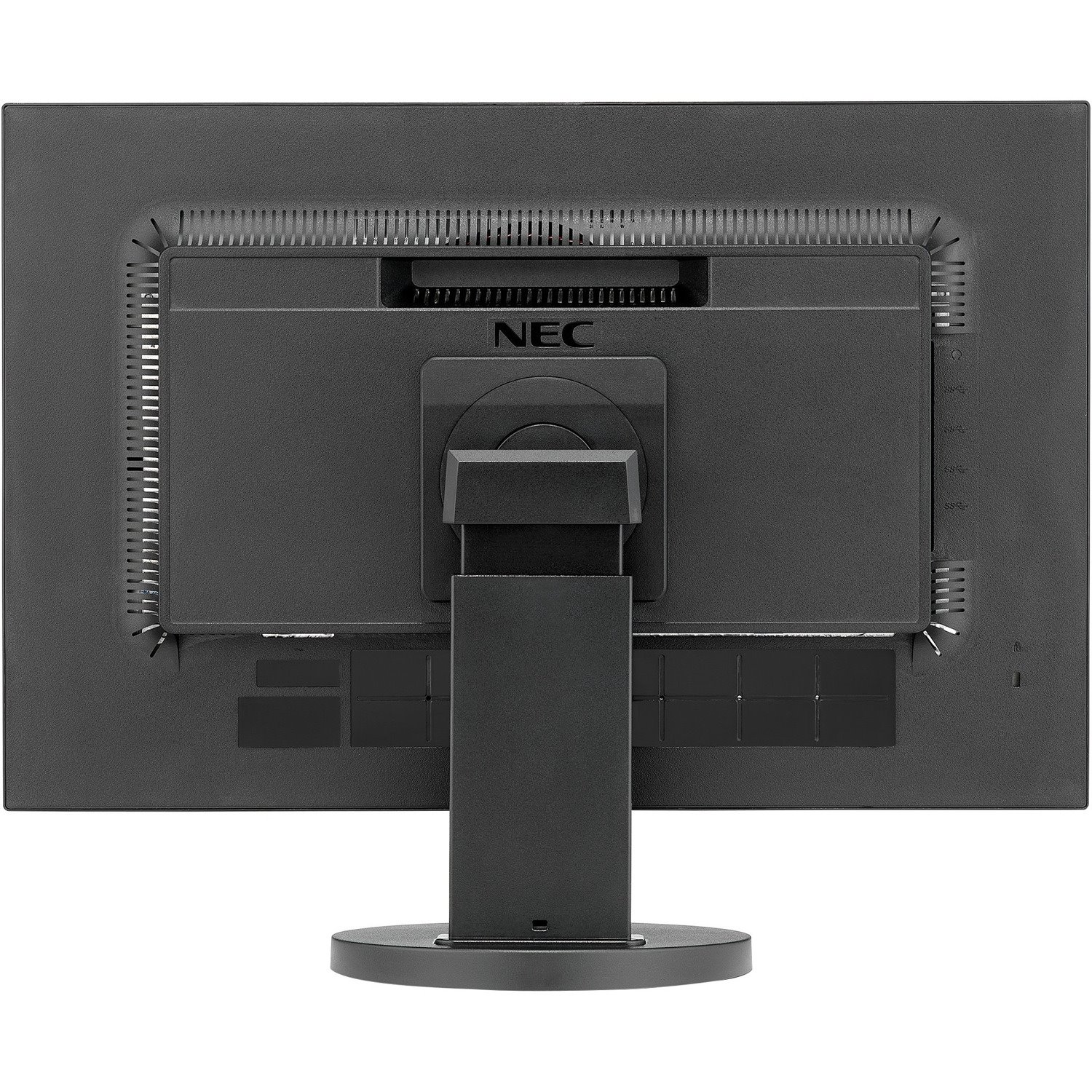 Nec MultiSync Ea245wmi-Bk - Led Monitor - 24" (24" Viewable) - 1920 X 1200 Wuxga - Ah-Ips - 300 CD/M� - 1000:1 - 5 MS - Hdmi, Dvi-D, Vga, DisplayPort - Speakers - Black