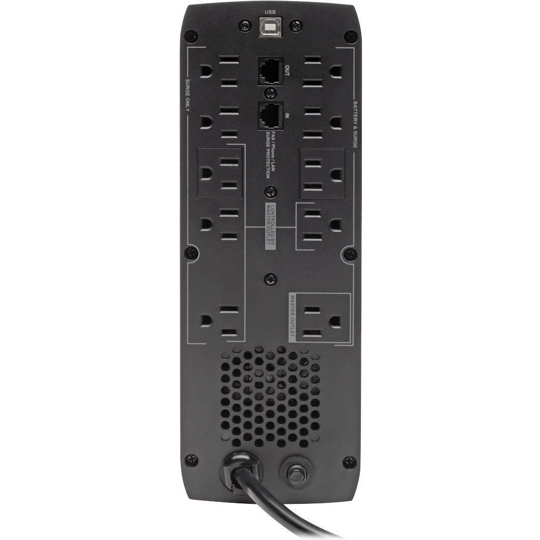 Tripp Lite by Eaton Line Interactive UPS with USB and 10 Outlets - 120V, 1300VA, 720W, 50/60 Hz, AVR, ECO Series, ENERGY STAR V2.0