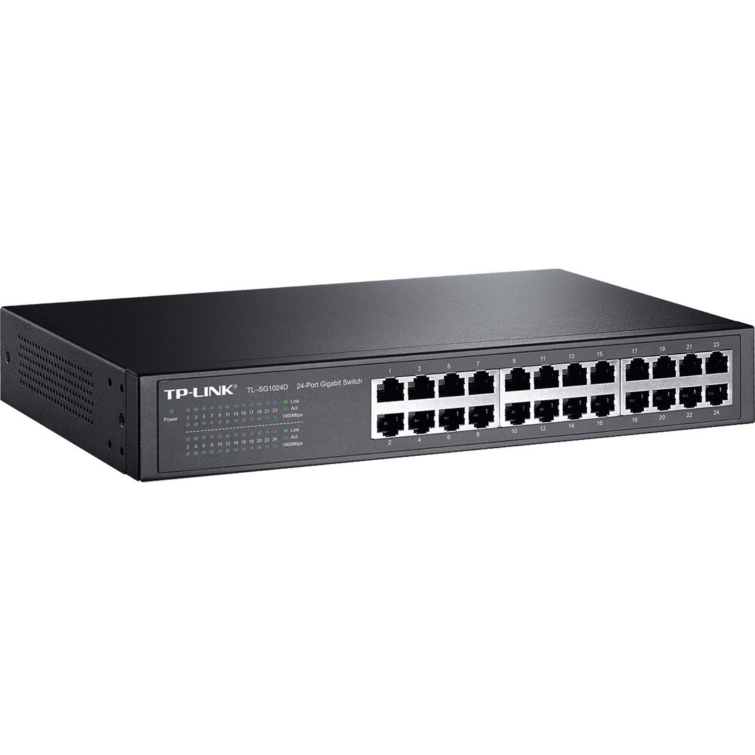 TP-LINK TL-SG1024D - 24-Port Gigabit Ethernet Unmanaged Switch