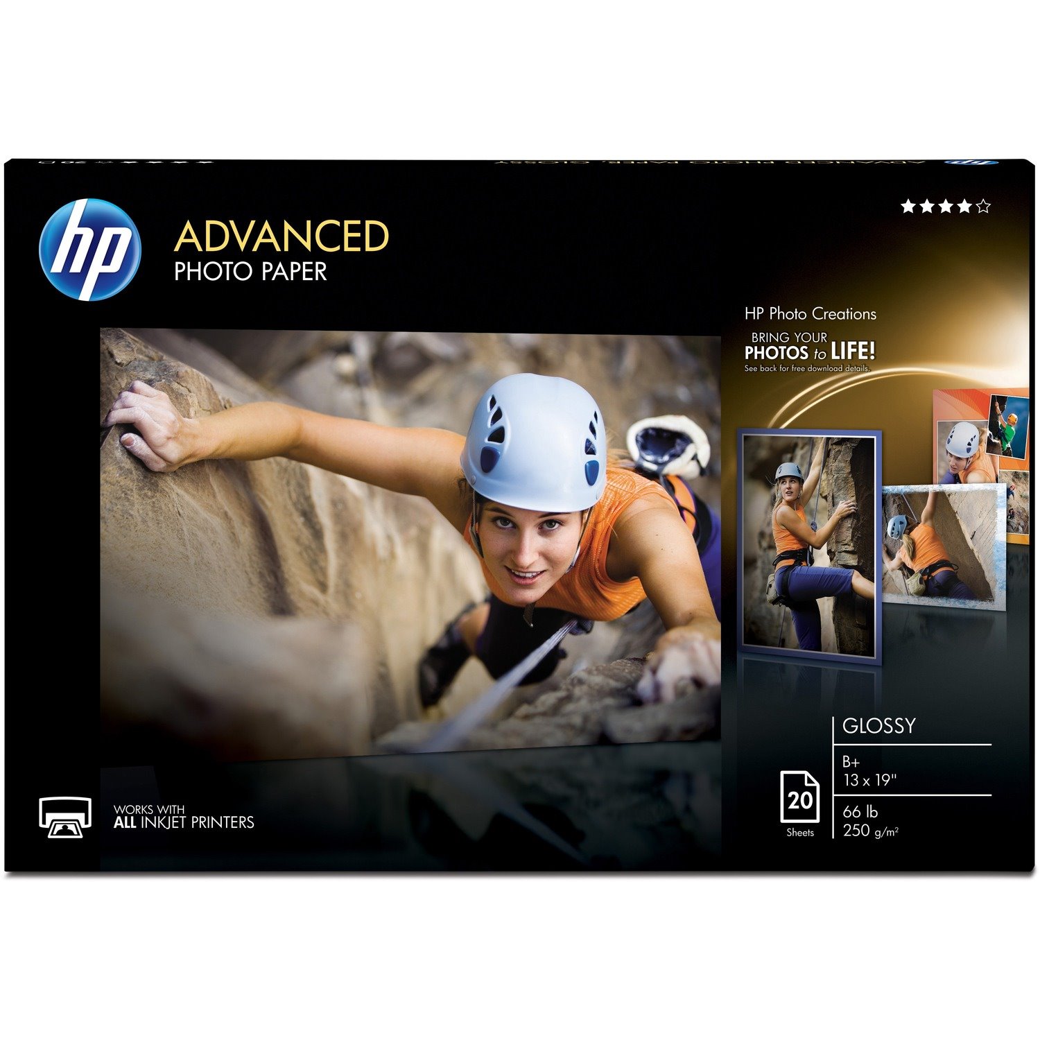 HP CR696A Advanced Glossy Photo Paper