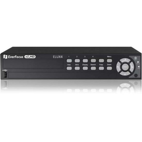 EverFocus 4 CH, H.264, 1080p Hybrid(AHD + TVI)DVR - 4 TB HDD