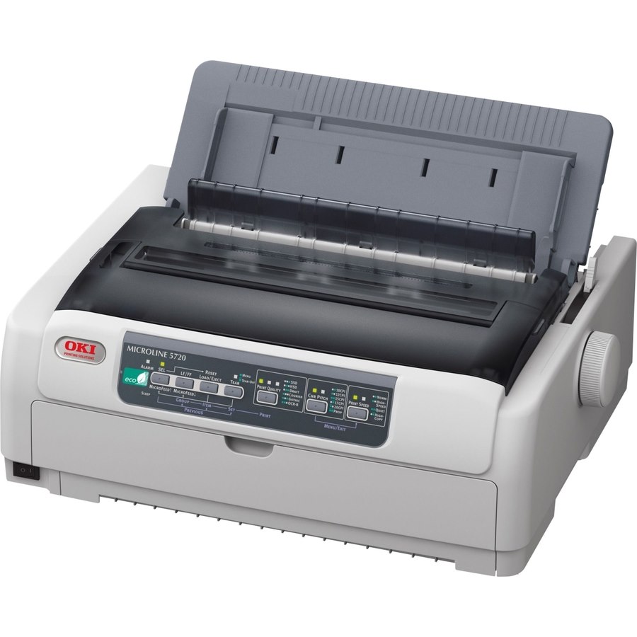 Oki MICROLINE 5720 9-pin Dot Matrix Printer - Monochrome - Energy Star