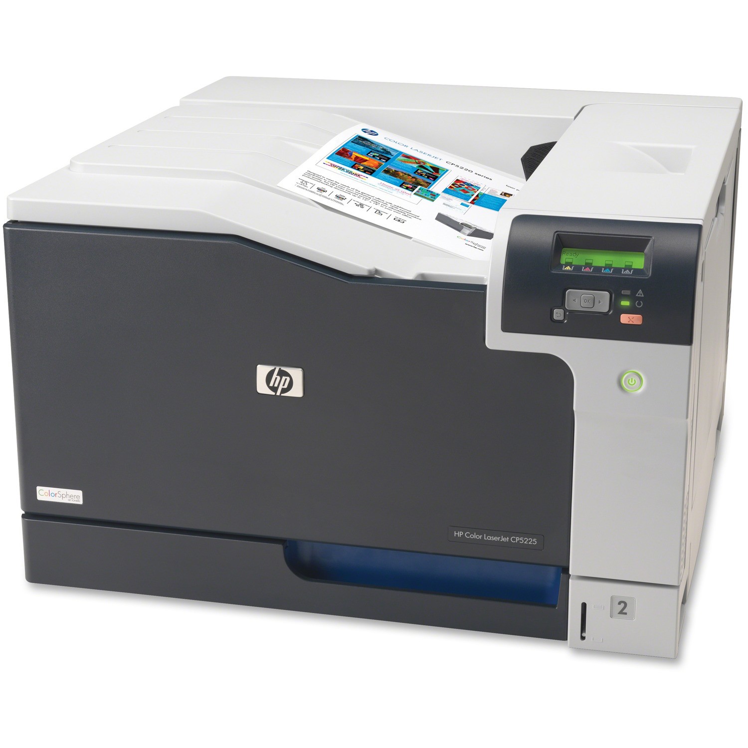 HP CP5225DN LASER COLOUR PRINTER, A4 20 PPM, A3 10 PPM, DUPLEX, NETWORK
