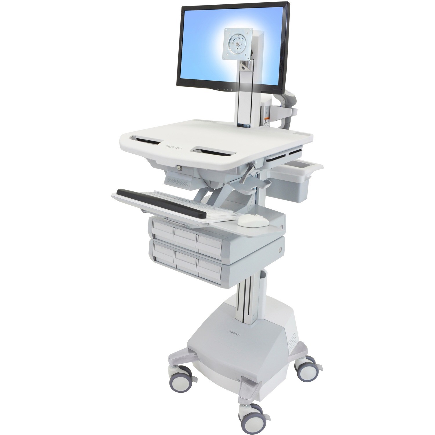 Ergotron StyleView SV44 Height Adjustable Display Stand