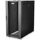 StarTech.com 4-Post 25U Server Rack Cabinet, 19" Data Rack Cabinet for Computer / IT Equipment, Home Network Rack, Half Height Server Rack