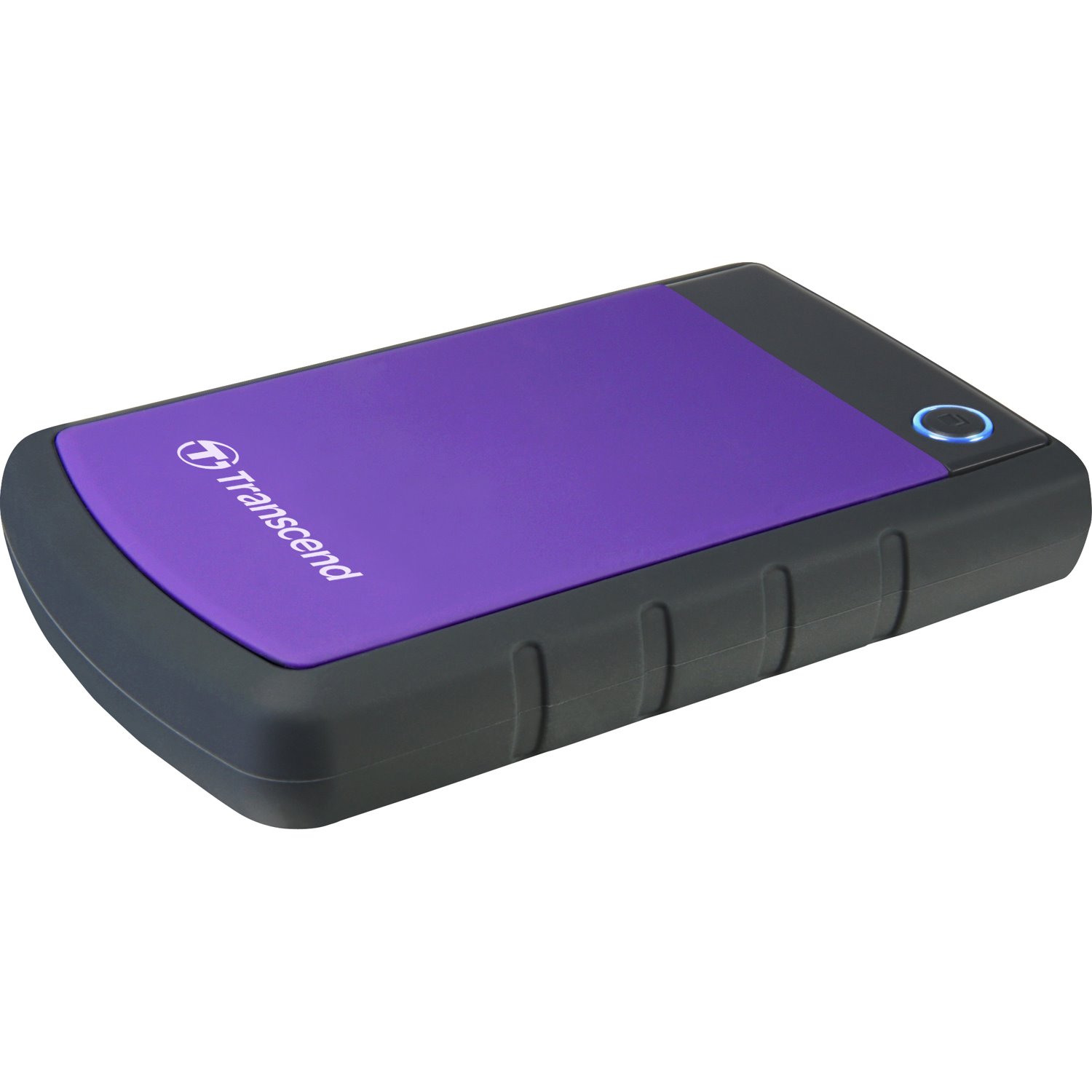 Transcend StoreJet 25H3P 2 TB Portable Hard Drive - 2.5" External - SATA - Purple