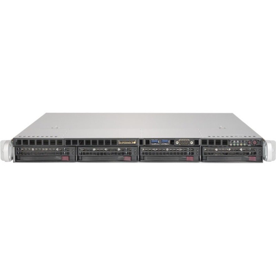 Supermicro SuperServer 5019S-MT Barebone System - 1U Rack-mountable - Socket H4 LGA-1151 - 1 x Processor Support