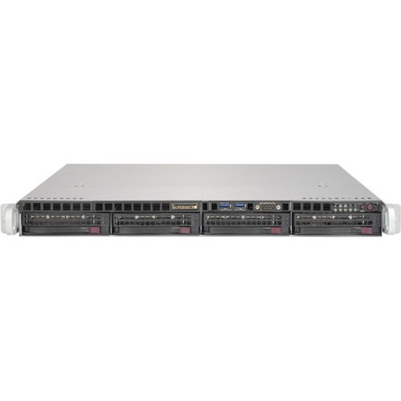 Supermicro SuperServer 5019S-MT Server Barebone System - 1U Rack-mountable - Socket H4 LGA-1151 - 1 x Processor Support