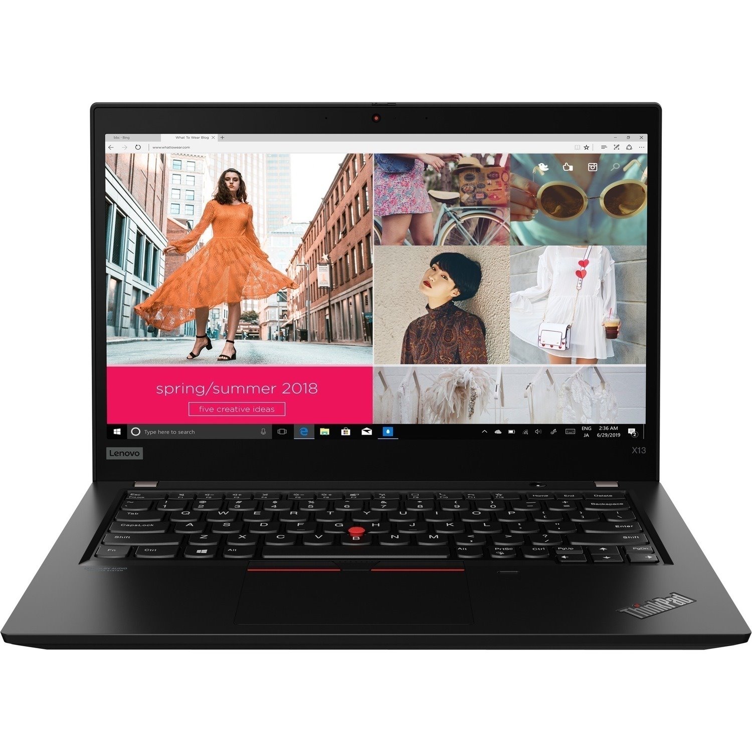 Lenovo ThinkPad X13 Gen 1 20T2003UUS 13.3" Notebook - Full HD - Intel Core i7 10th Gen i7-10510U - 16 GB - 512 GB SSD - English (US) Keyboard - Black