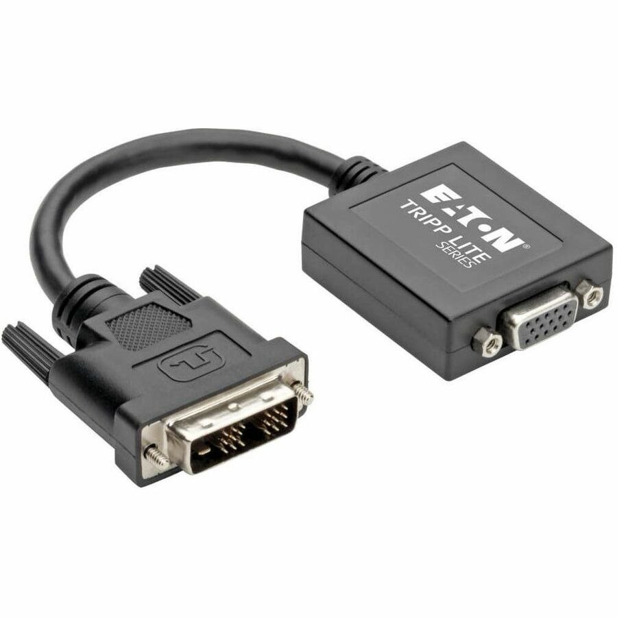 Eaton Tripp Lite Series DVI-D to VGA Active Adapter Converter Cable, 1920x1200, 6-in. (15.24 cm), TAA