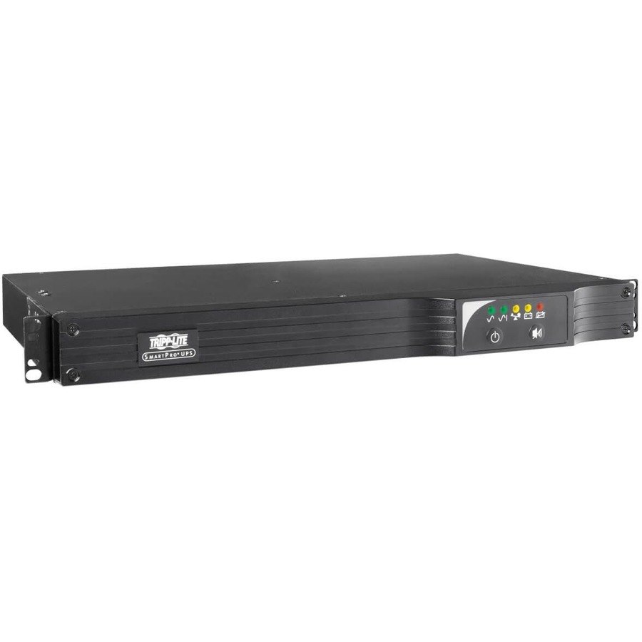 Eaton Tripp Lite Series 500VA 300W 120V Line-Interactive UPS - 6 NEMA 5-15R Outlets, USB, DB9, Network Card Option, 1U Rack/Tower