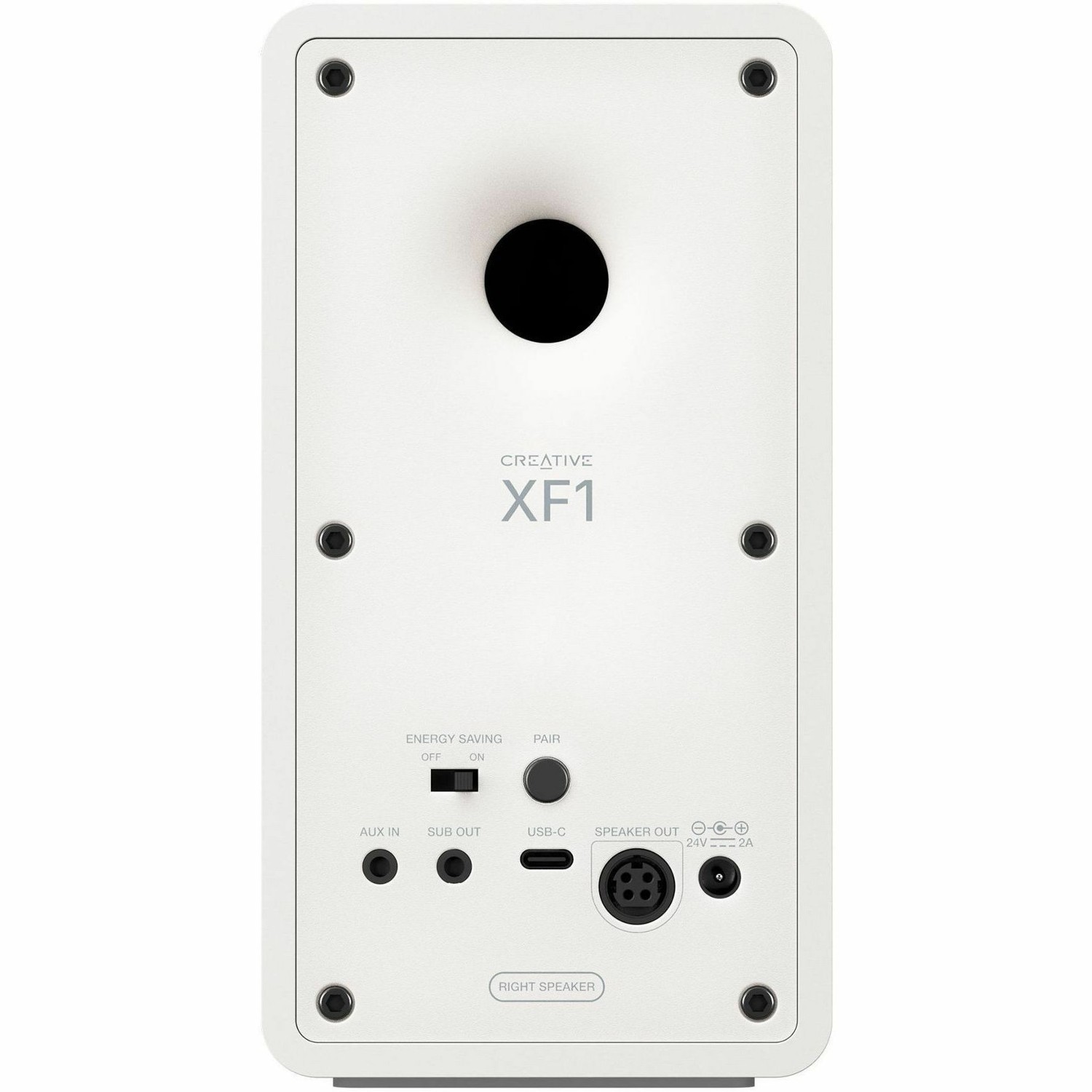 Creative XF1 2.0 Bluetooth Speaker System - 72 W RMS - White
