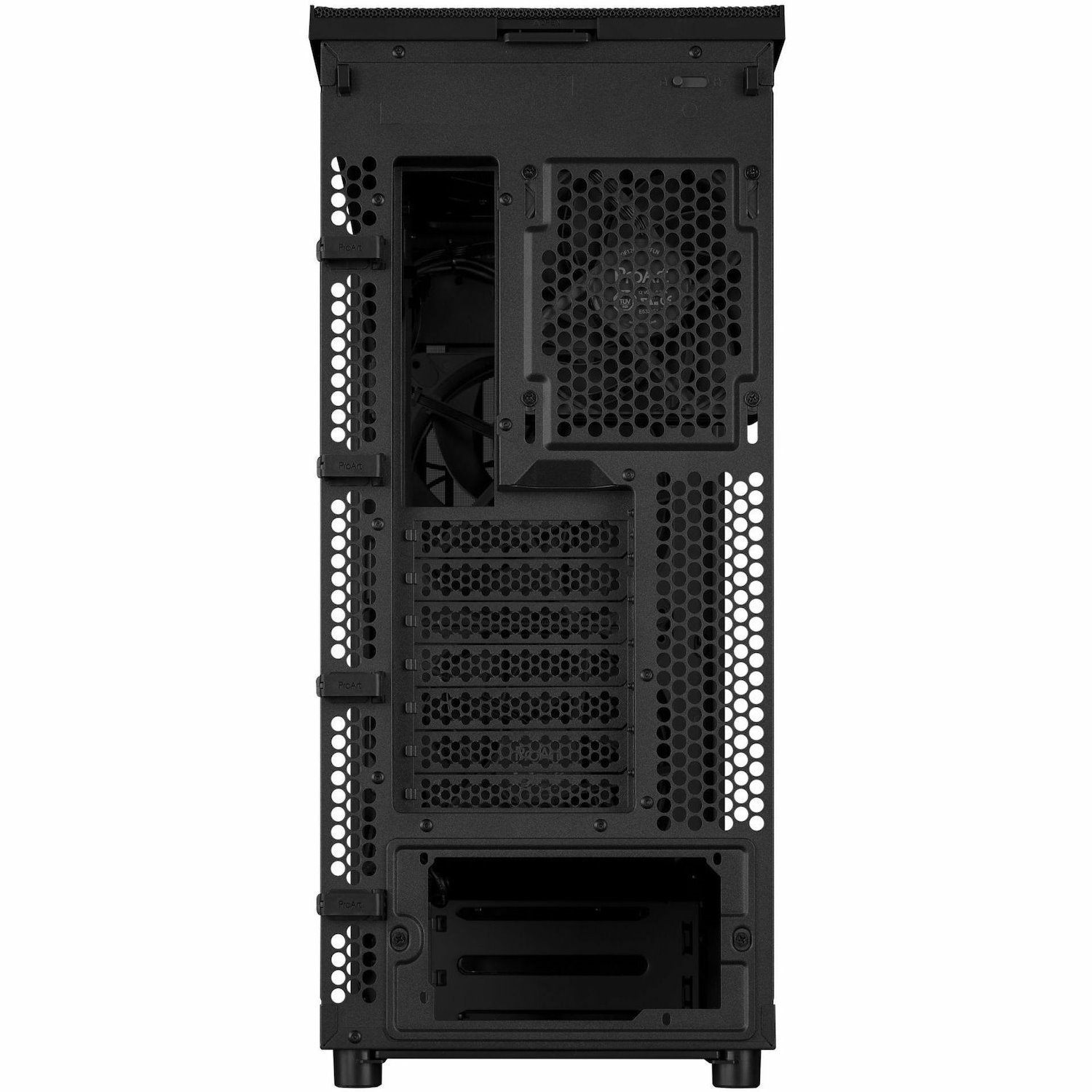 Asus ProArt PA401 Computer Case - ATX Motherboard Supported - Wood, Tempered Glass