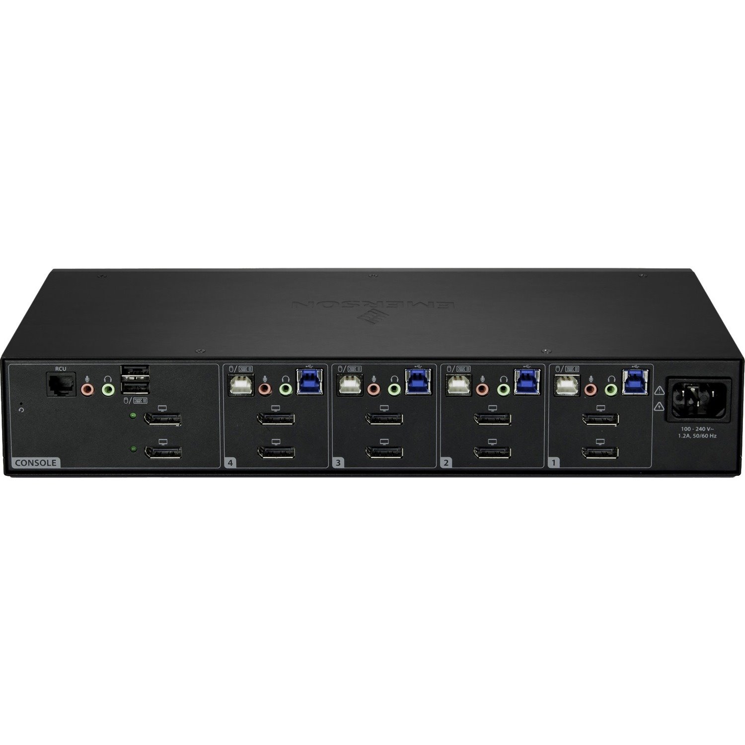 Vertiv Avocent SV340D Desktop KVM Switch | 4 Ports | DP | USB | Dual Monitor