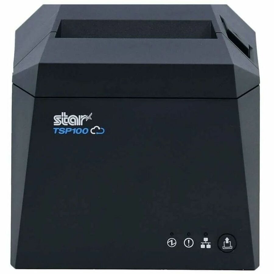 Star Micronics TSP143IV-UEWB GY US Business Direct Thermal Printer - Monochrome - Receipt Print - Ethernet - USB - USB Host - Bluetooth - Wireless LAN - US - With Cutter - Gray