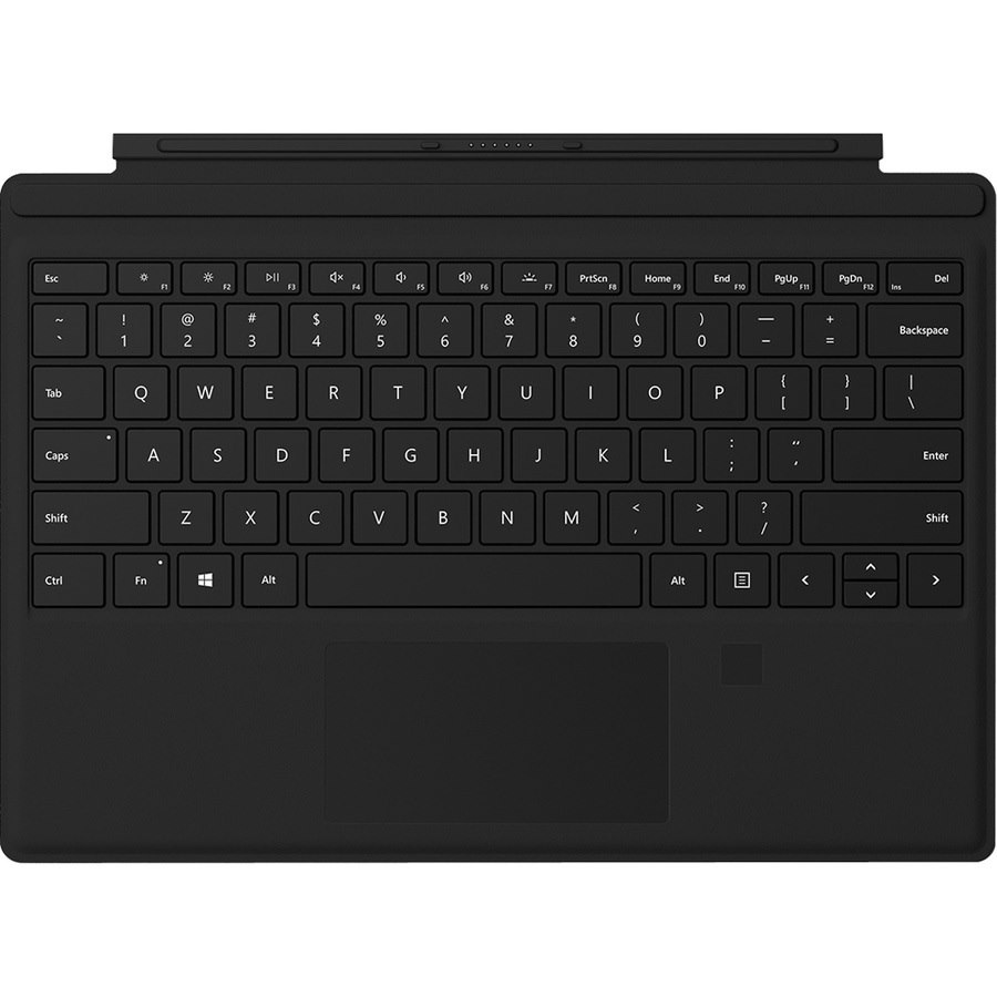 Microsoft Type Cover Keyboard/Cover Case Microsoft Surface Pro 6, Surface Pro 7 Tablet - Black