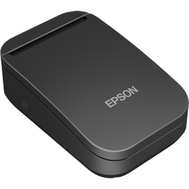 Epson TM-P20II (101) Desktop Direct Thermal Printer - Monochrome - Portable - Receipt Print - USB - USB Host - Bluetooth - EU - Black