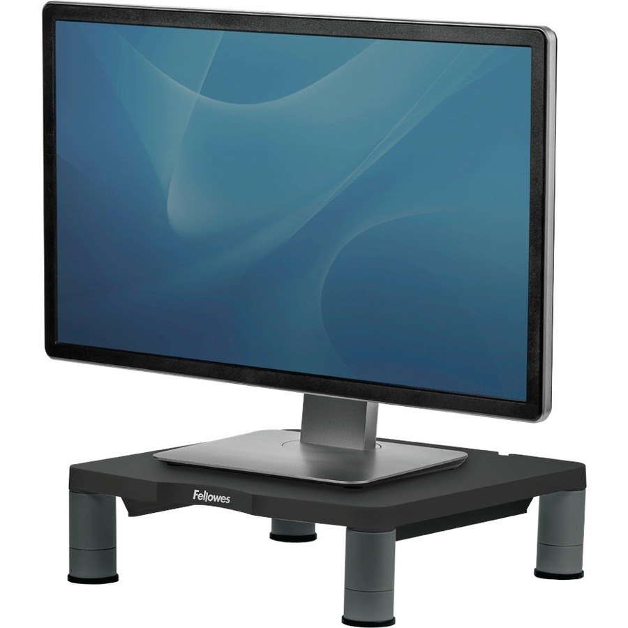 Fellowes Standard Adjustable Monitor Riser Black