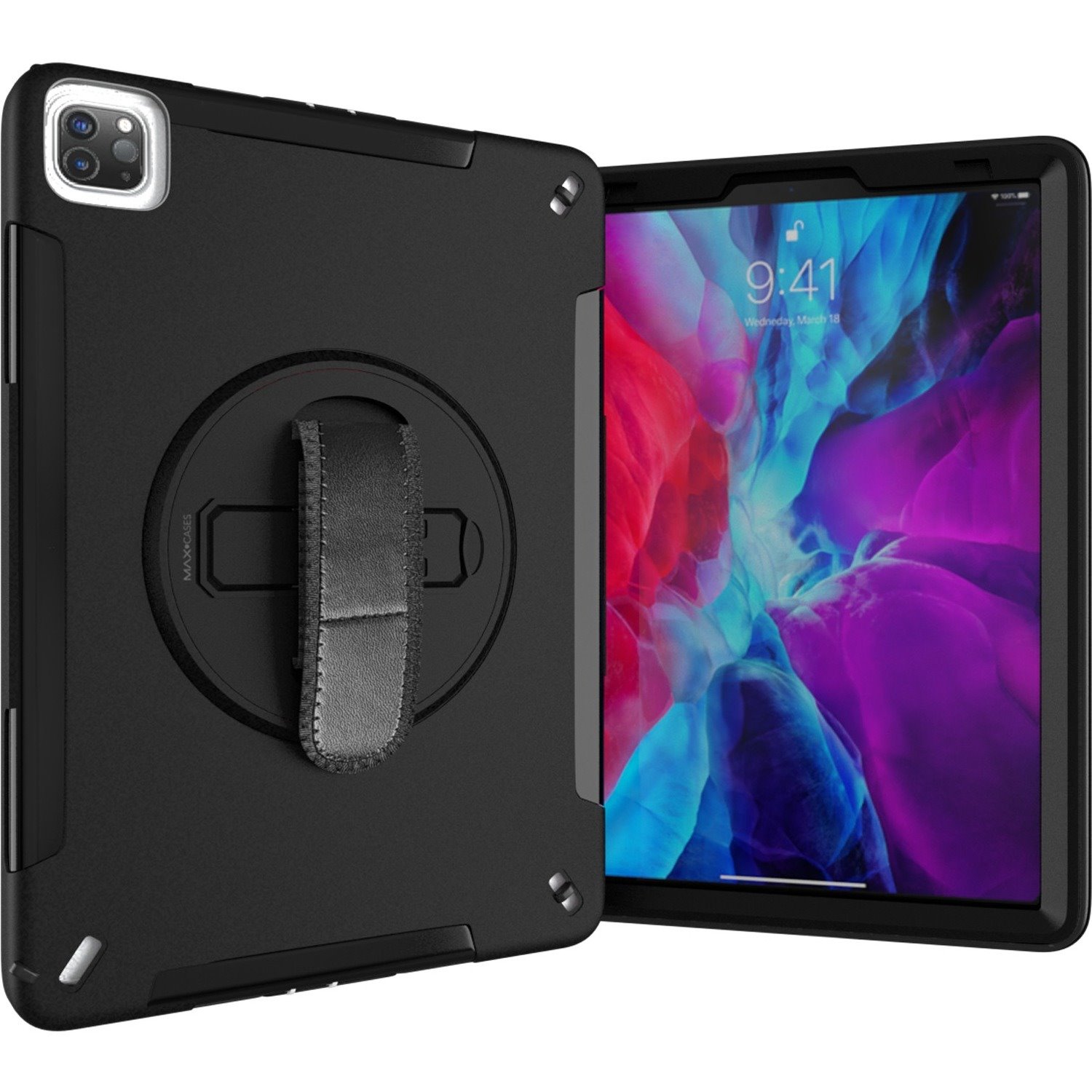 Extreme Shield for iPad 9/8/7 (2021) (Black)