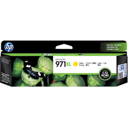 HP 971XL Original Inkjet Ink Cartridge - Yellow Pack