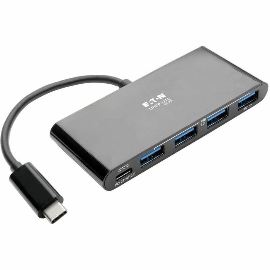 Tripp Lite by Eaton U460-004-4AB-C USB Hub - USB Type C - External - Black