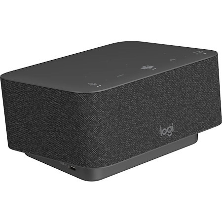 Logitech Logi Dock USB Type C Docking Station for Desktop PC, Headset, Monitor - 100 W - Graphite