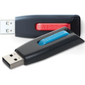 64GB Store 'n' Go® V3 USB 3.2 Gen 1 Flash Drive - 2pk - Red, Blue